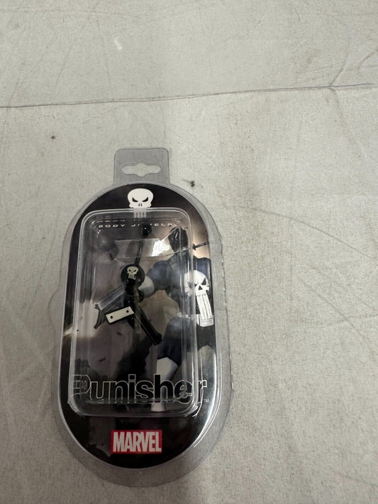 (LUP) The Punisher Belly Button Ring