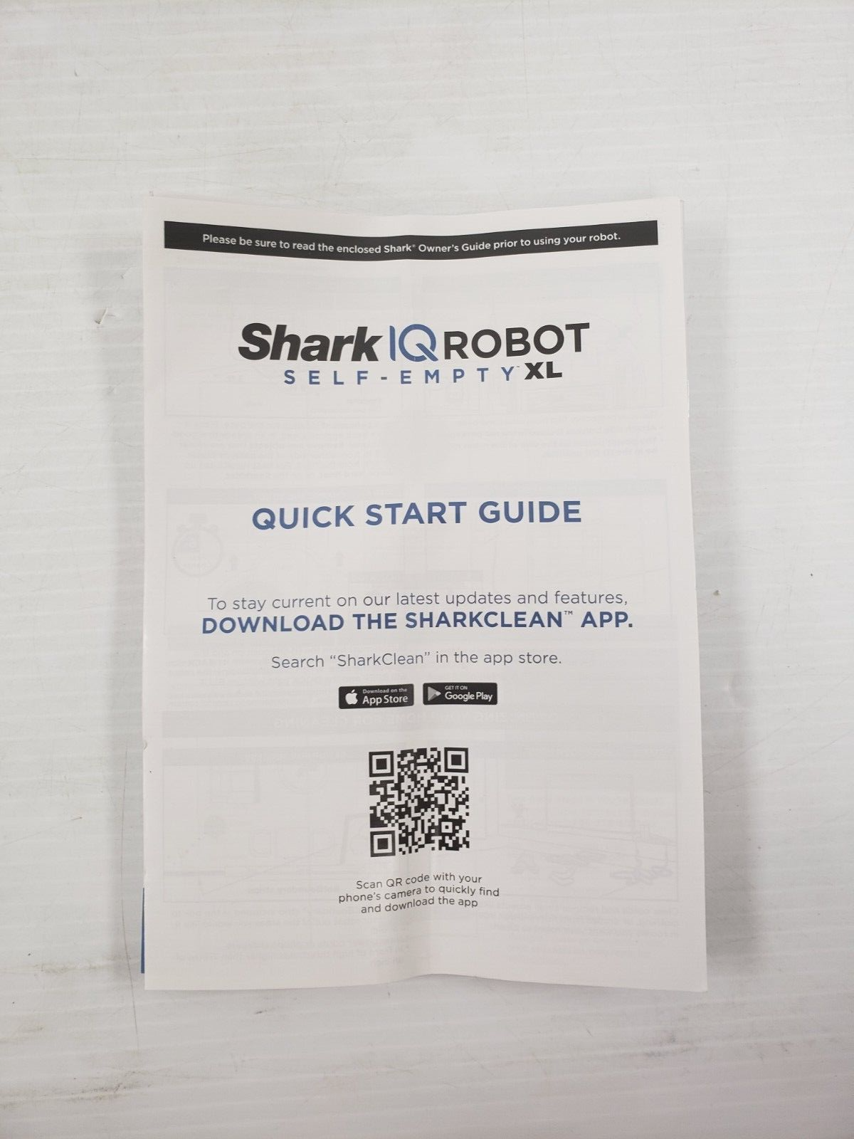 (15895-4) Shark IIQ R101AE Smart Vacuum