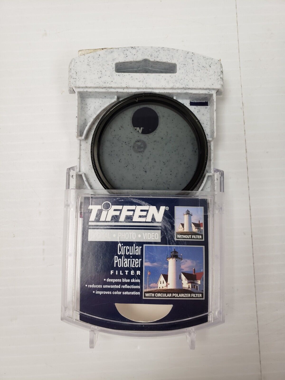 (I-33489) Tiffen Lens Filter 62mm CPL