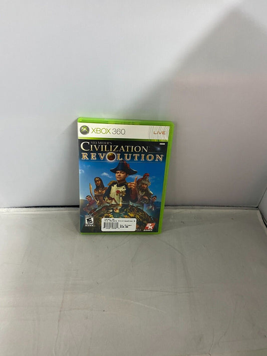 (LUP) Sid Meier's Civilization Revolution (Microsoft Xbox 360, 2008)