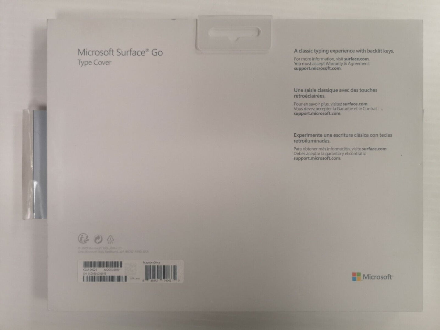 (NI-8140) Microsoft Surface Keyboard Attachment