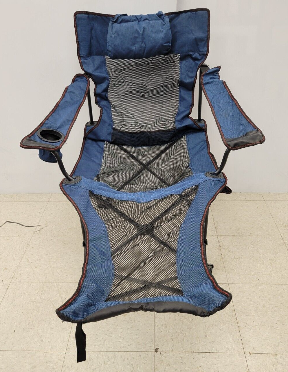 (43624-1) No Name Camping Chair With Foot Rest