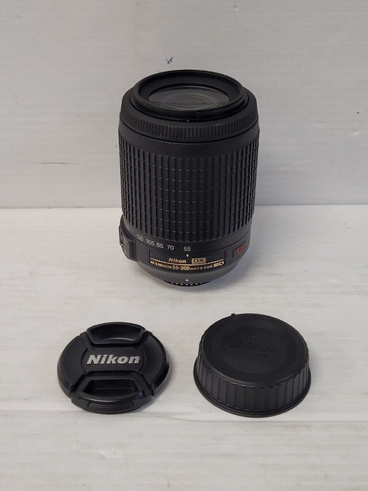 (N72540-2) Objectif Nikon DX AF-S Nikkor 55-200 mm F/4-5.6G ED VR