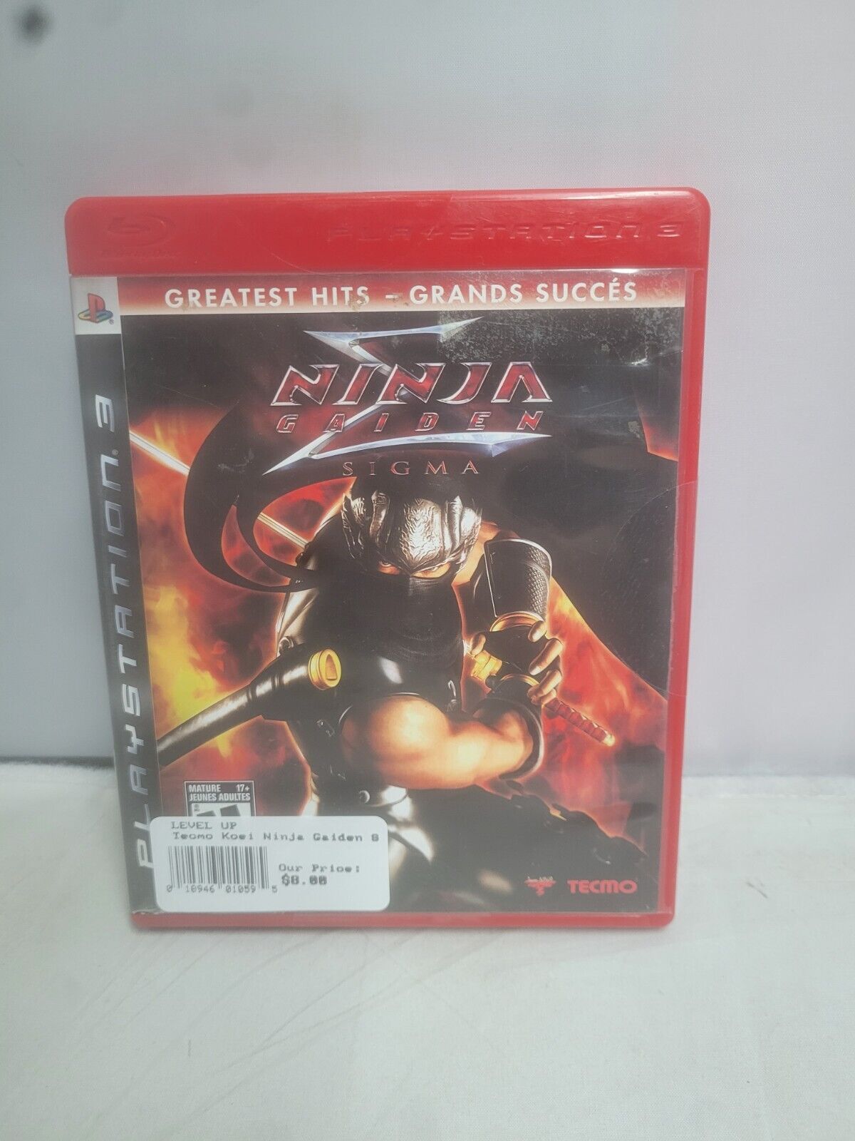 (LUP)PS3 Ninja Gaiden Sigma les plus grands succès (SONY PS3)
