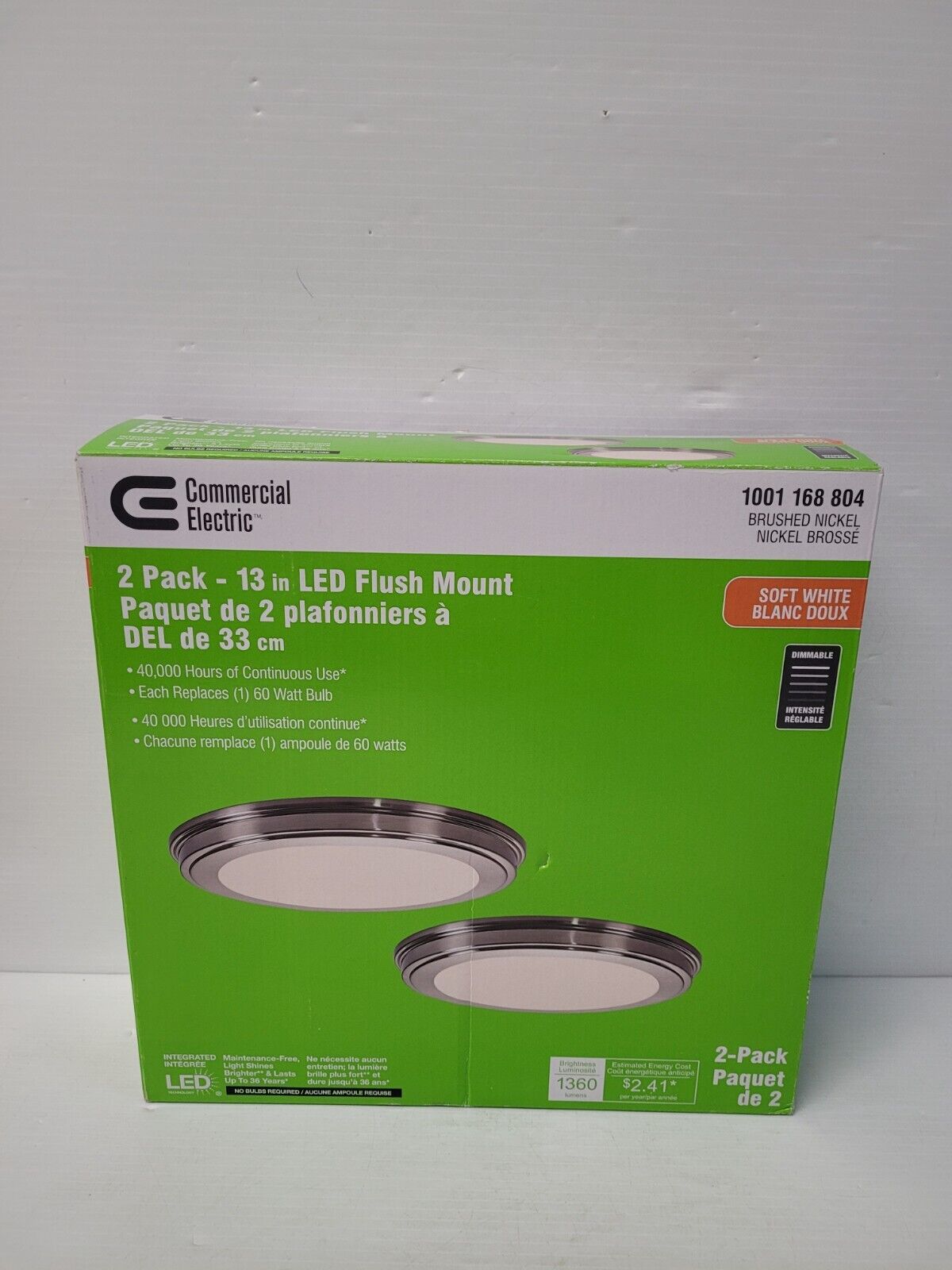 (N80077-2) Commercial 1001-168-804 Electric Light