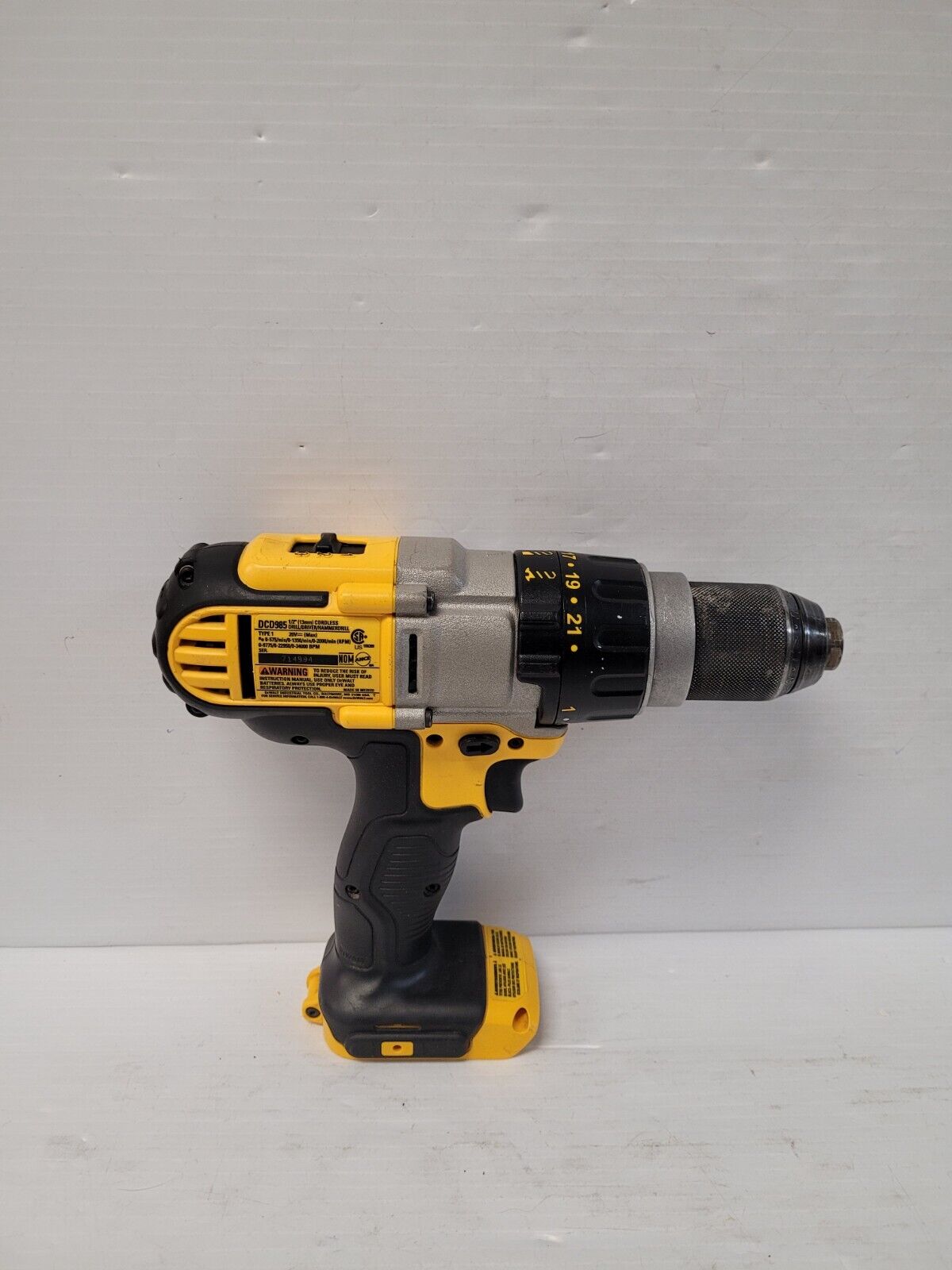 (N77229-1) DeWalt DCD985 Hammer Drill