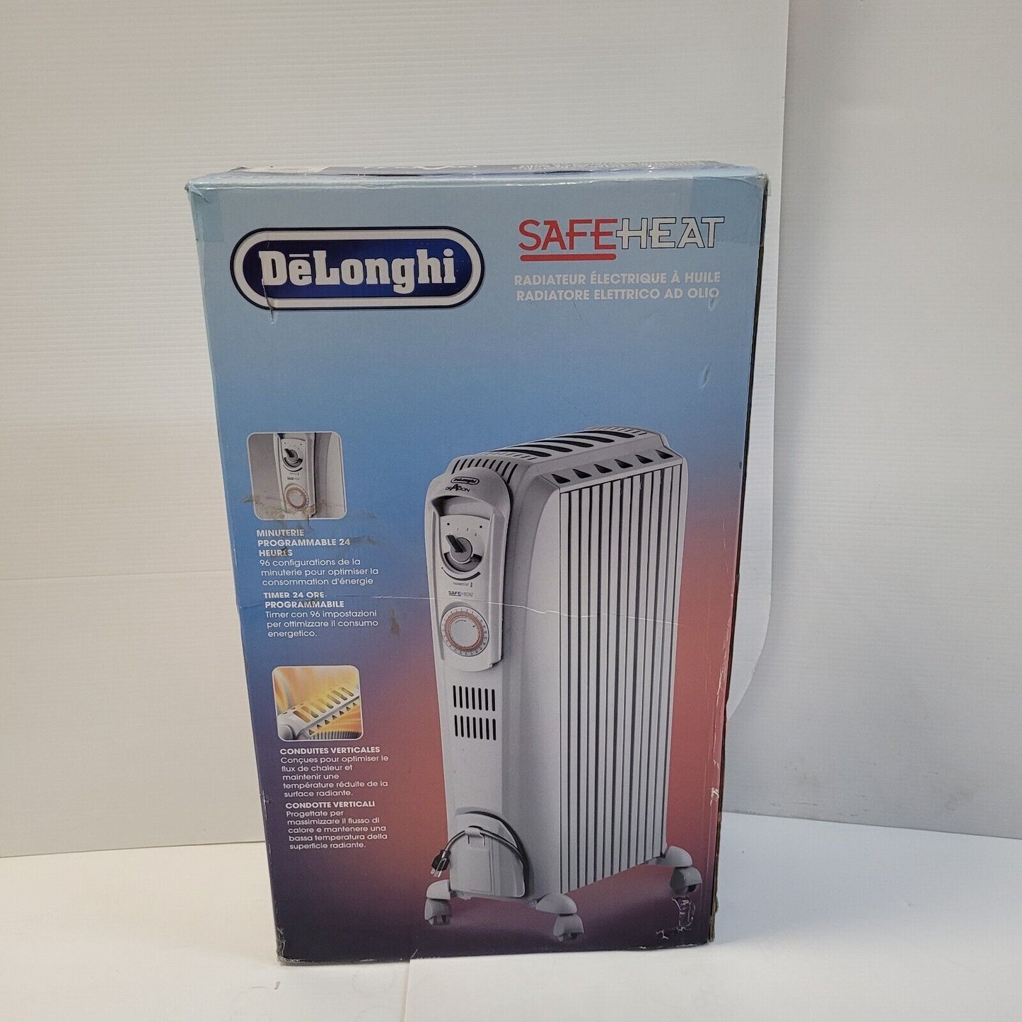 (N74922-1) Radiateur électrique rempli d'huile DeLonghi TRD0715T